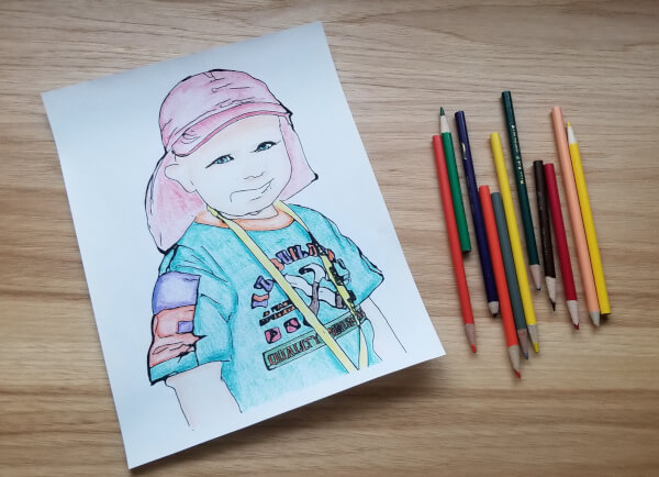 Create a Coloring Sheet From a Photo
